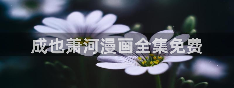 汗汗漫画首页网站：成也萧河漫画全集免费